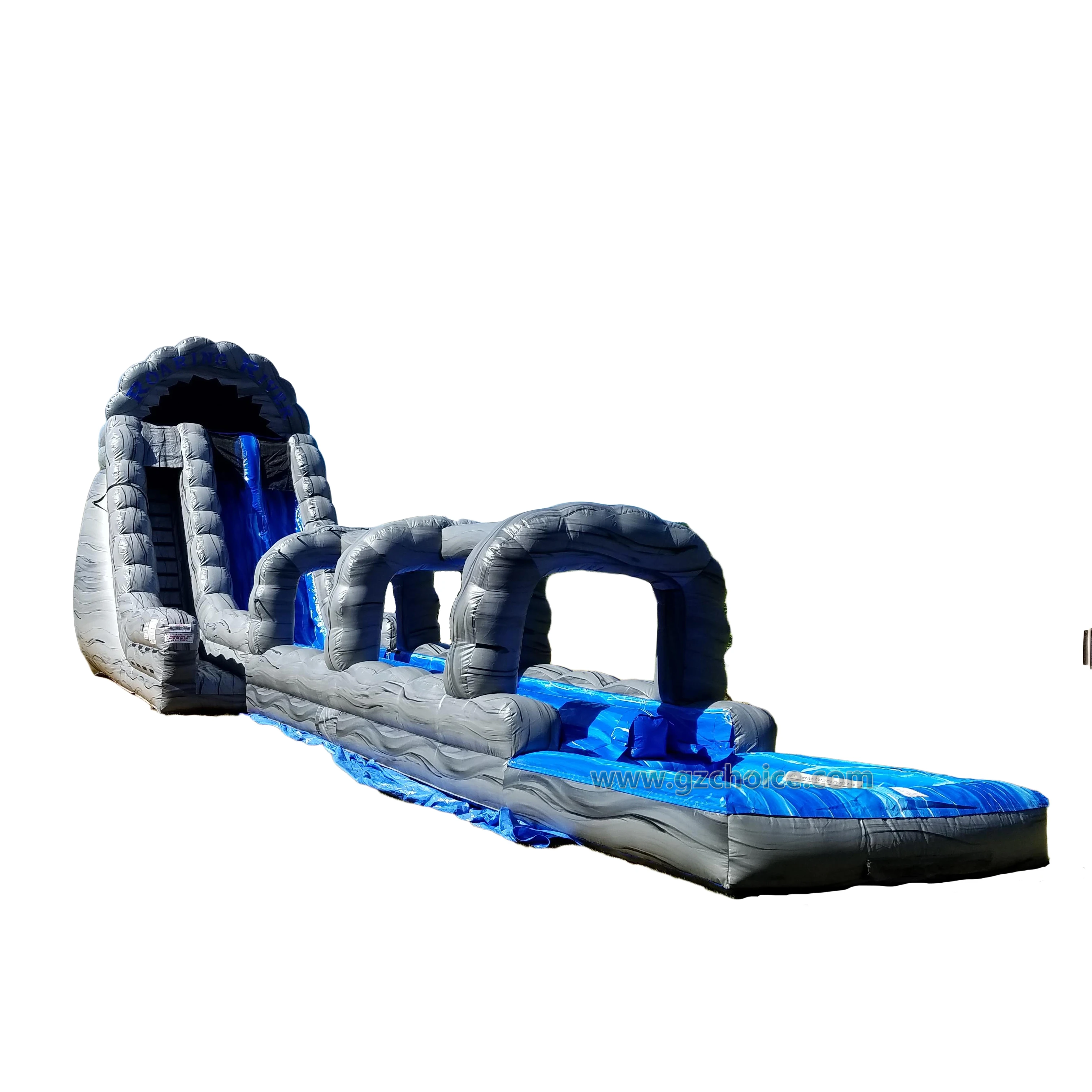 Надувная водная горка для пальмы коммерческого класса с бассейном