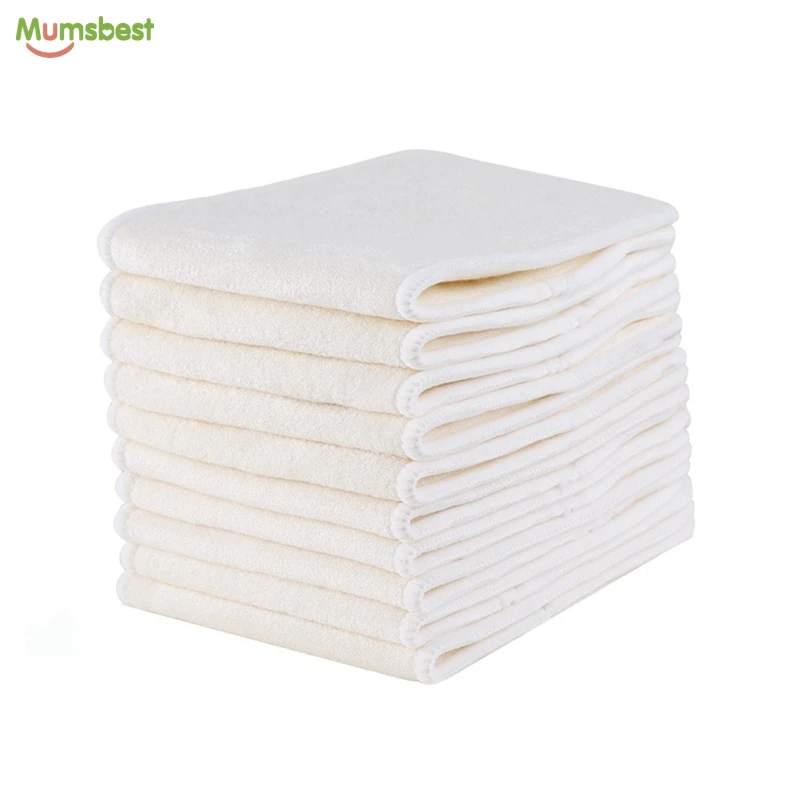 
Washable reusable bamboo material baby cloth diaper insert 