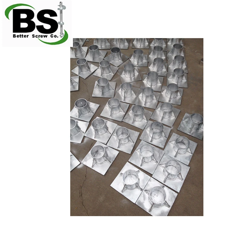 Helical Screw Pile Brackets with High Quality