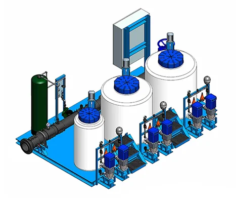 Oilfield Chemical Injection Skid System