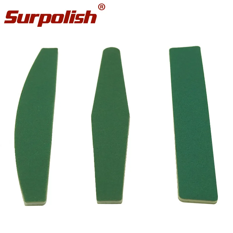 Профессиональная японская Высококачественная пилка для ногтей с зернистостью 100/180, зеленая пилка для ногтей, инструмент для ухода за ногтями
