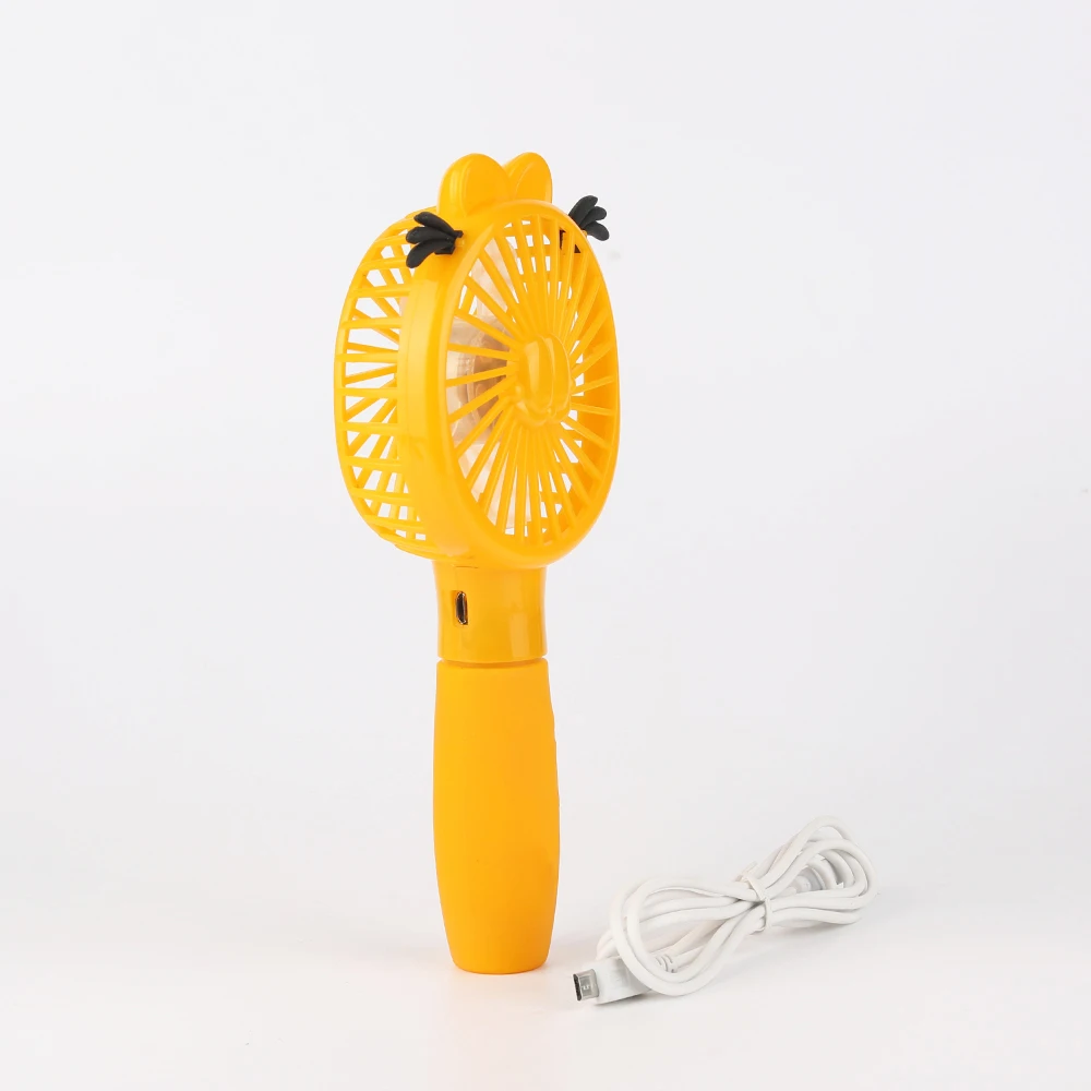 Hand held portable mini fan rechargeable USB Fan in summer