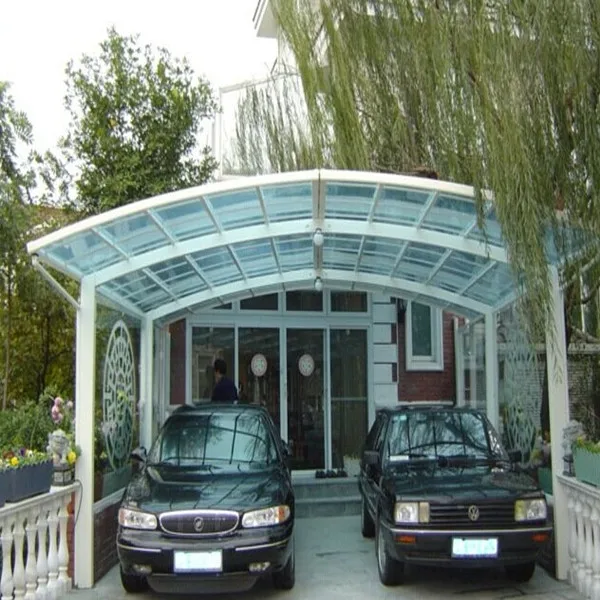 
aluminum alloy frame carports garages with polycarbonate roof lowes carports car shed 