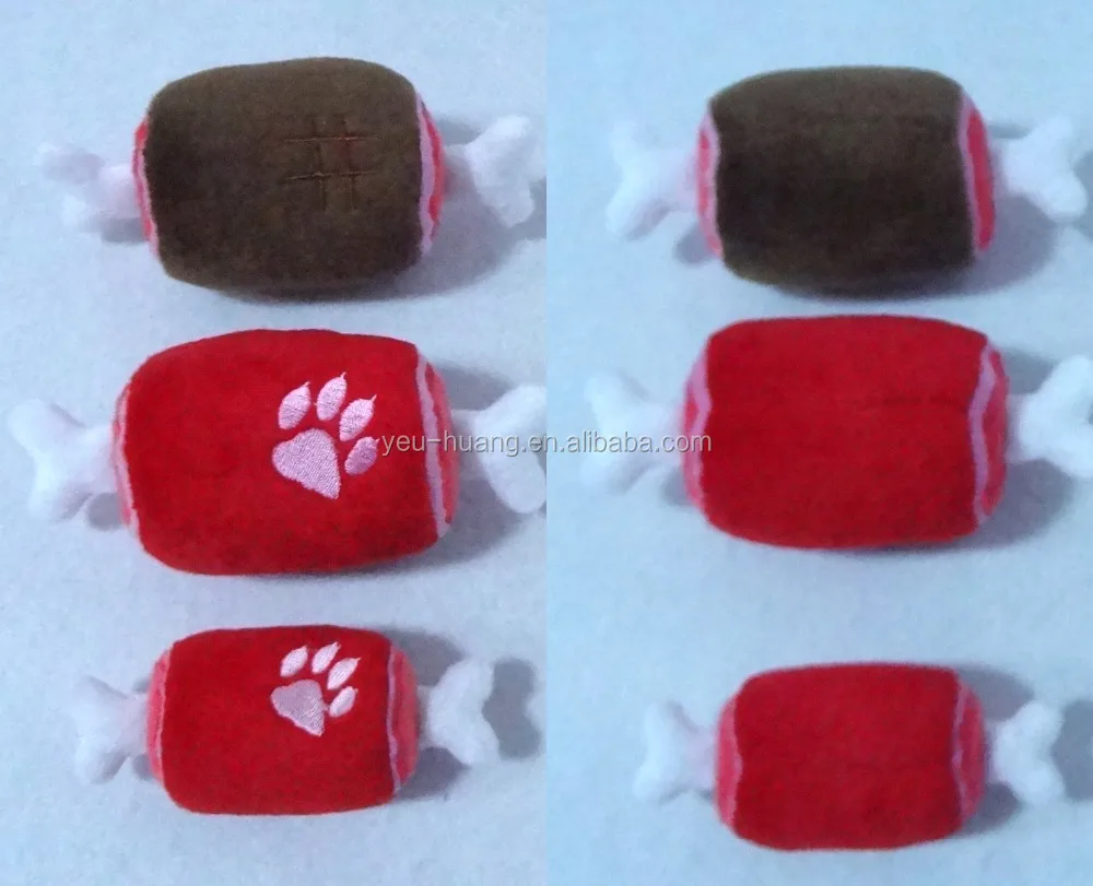 Custom OEM squeaky drumstick plush pet dog toy plush toy supplier factory manufacturer
