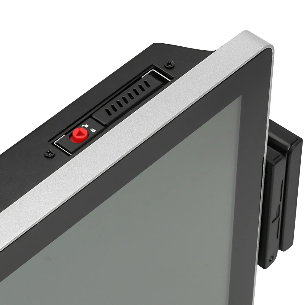 Ture Flat Screen Point of Sale Cash Registers with MSR / Pos Computer Systems 15 Inch All in One Touch POS System 1024x768