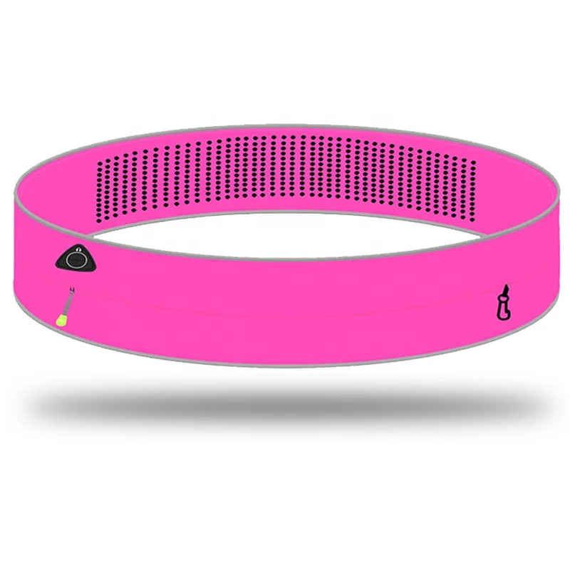 Fashion Polyester fanny pack Sport Running Waist Bag For Men Women Mobile Phone runner belt