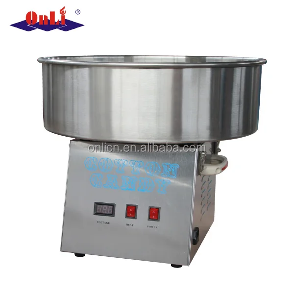 
New model Stainless steel flower Cotton Candy Floss Machine automatic CE certificate 