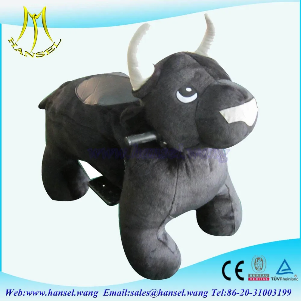 Hansel Best Seller Ride Animals for Mall Plush Ride Animals Toy