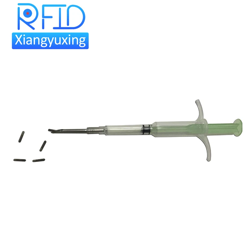 Микрочип для животных 2,12*12 мм Rfid микрочип для животных ISO11784/85 LF 134,2 khz идентификационный микрочип