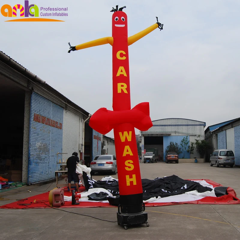 Inflatable sky tube Wind air Dancer puppet for car wash