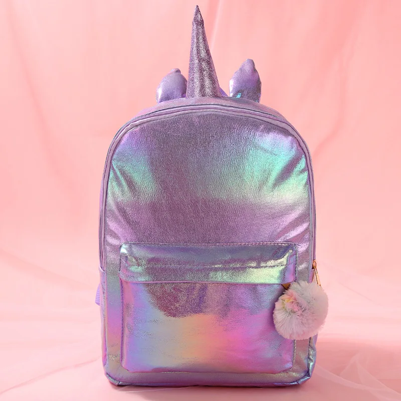 
Rainbow Pu Unicorn Teens Backpack School Bags with Unicorn Wholesale School Bags for Girls Backpack to Girls Backpacks Bag 