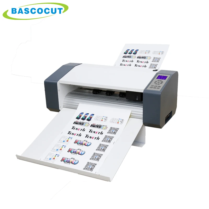 auto paper feeding contour cutting label cutter