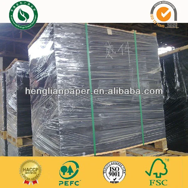 черный крафт-бумаги