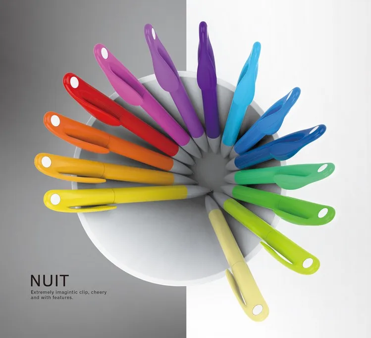 factory cheap pure color plastic logo print custom colorful sublimation ballpoint pen