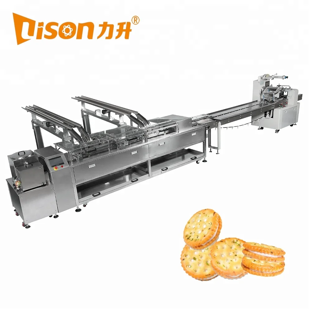 
Ice Cream Automic Biscuit Sandwiching Making Machine Price Machinery 