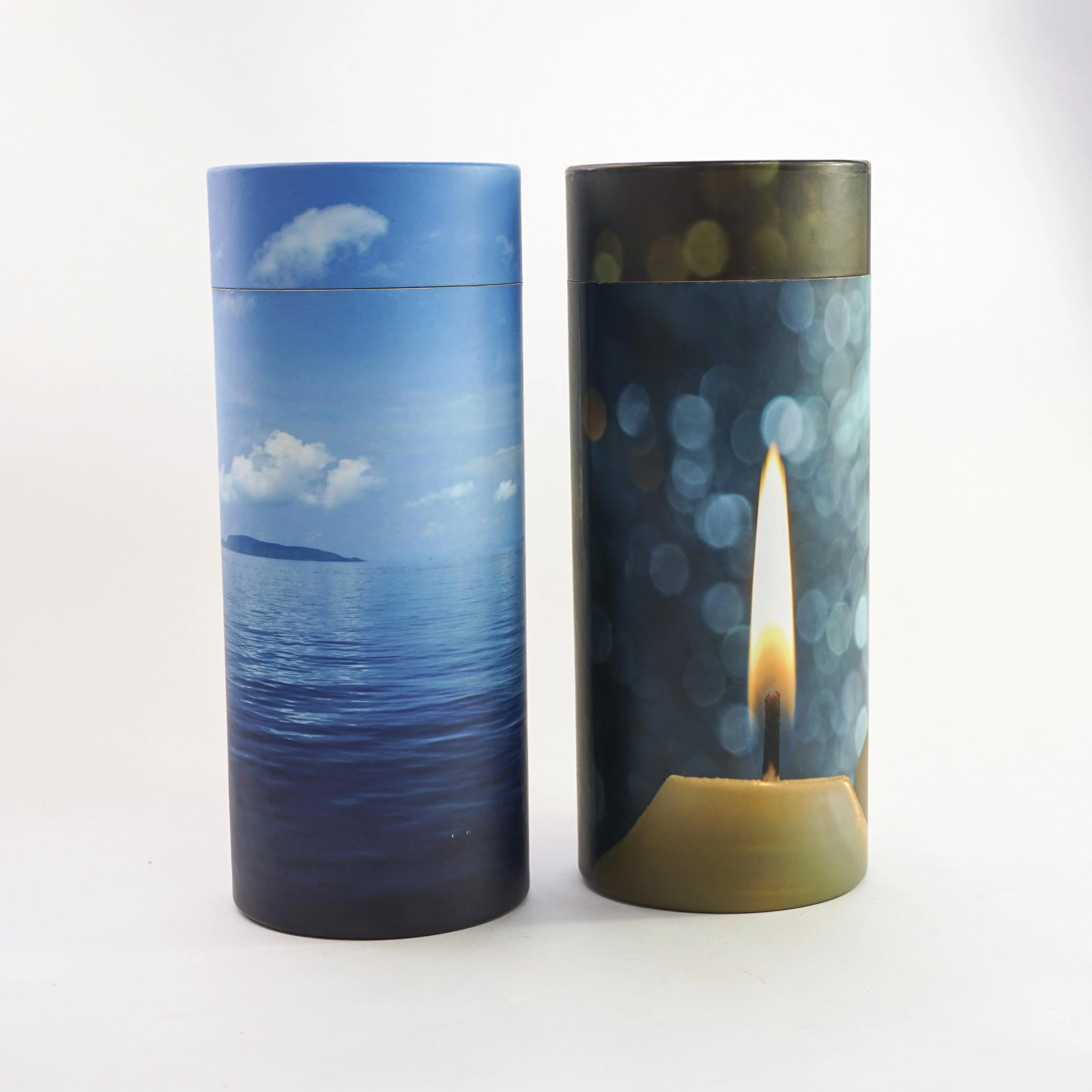 Оптовая продажа ПЭТ пепельный контейнер на заказ бумажные урны для похорон принадлежности для животных урна бумажная трубка урна для пепла