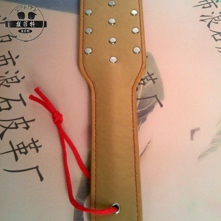 Bondage fetish pattern adult flirting slave whip spanking paddle sex game toys