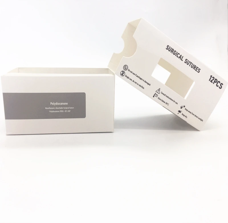 
Polydioxanone monifilament surgical sutures with needles 