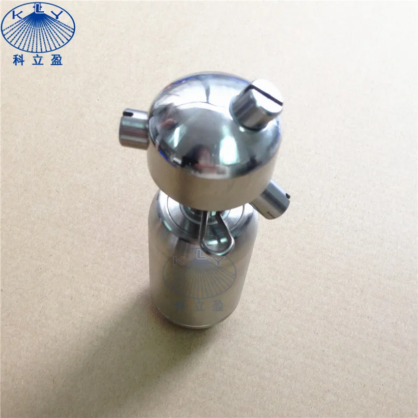 Мощная вращающаяся распылительная головка KZ30 для очистки резервуаров IBC