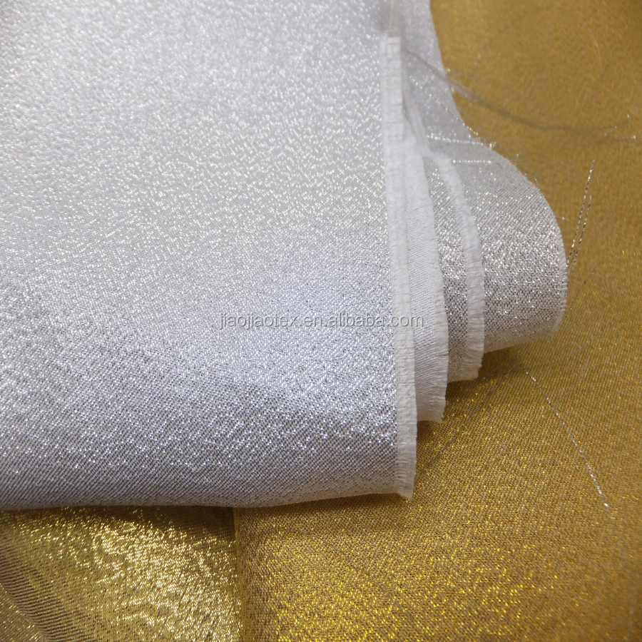 Горячая продажа блестящих металлических Хромых органзы ткани