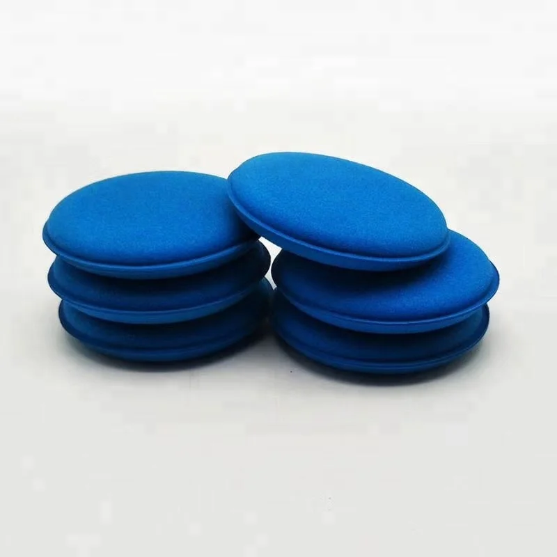 Factory Direct Selling  Wholesale Colorful  Sponge Car Wax  Applicator