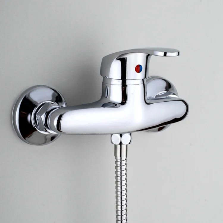 Wall mounted classical design zinc bathroom heavy hand bathtub shower faucet