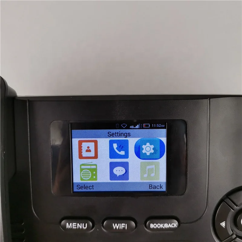 4G GSM Fixed Table phone Telephone 4G Desk Phone with wifi hotspot /blue-tooth /1 sim