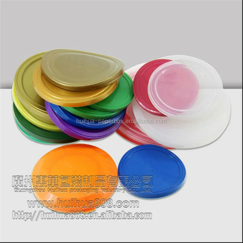 
Customized plastic bottle cap for paper/plastic /tin cans 
