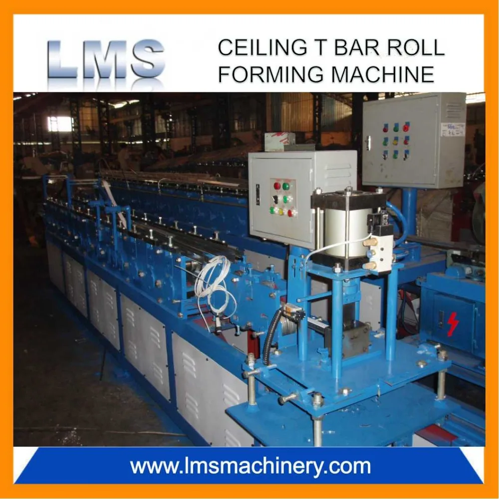 customized suspended ceiling Tee grid roll forming machine