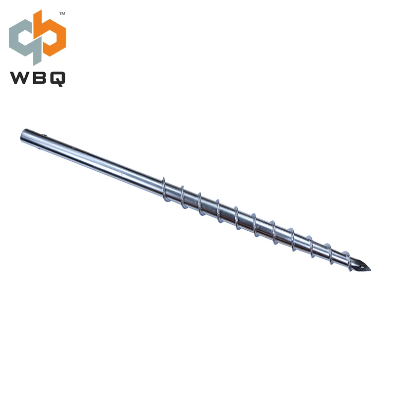 Electric Galvanized Metal Pv Ground Screw For Fence,Ground Screw