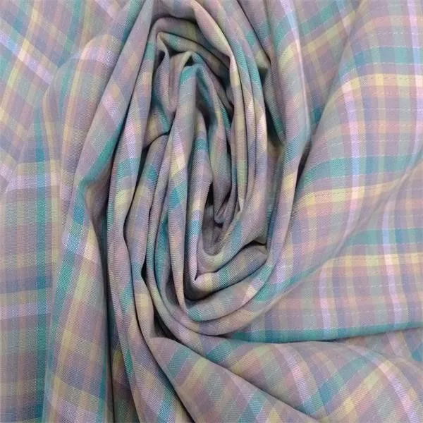 polyester rayon yarn dyed esd fabric