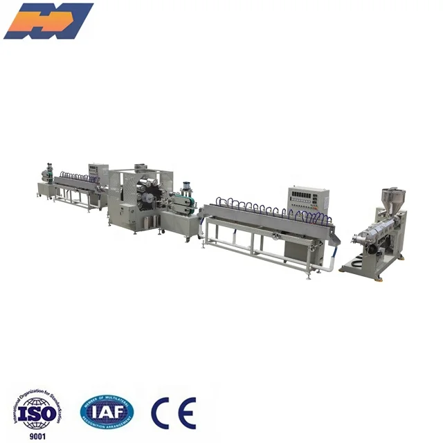 
ISO Certification pvc fiber reinforced pipe machine pvc fiber reinforced hose production line 