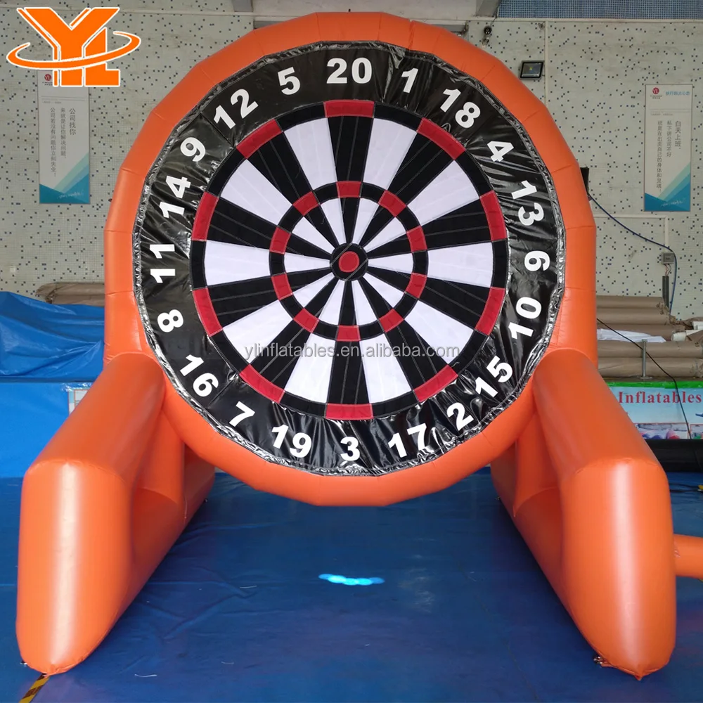Inflatable Detachable Dart Board Target, Golf, Baseball, Football Style Dart Target