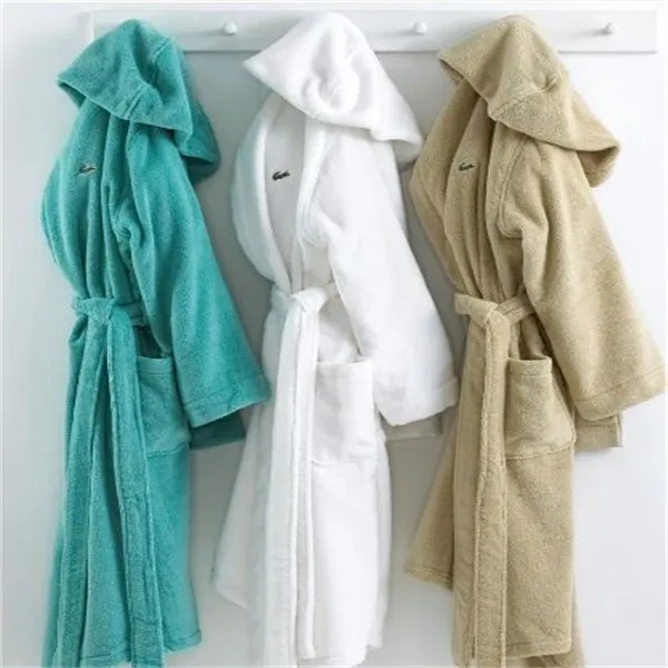 Cotton Bathrobes With High Quality Low MOQ Super Soft  Bathrobe Wholesale  Hotel Bathrobe