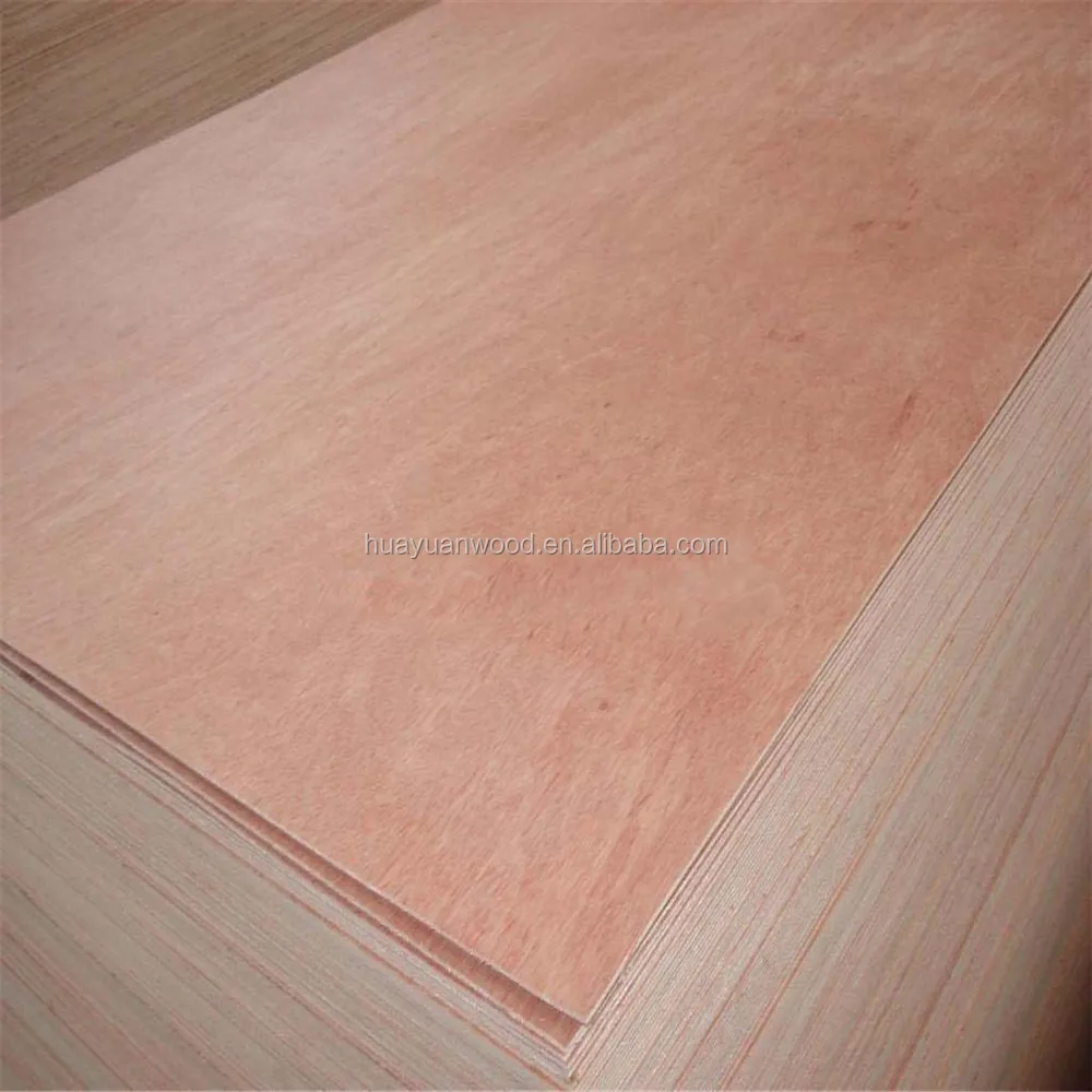 4mm 6mm 9mm 12mm 15mm 18mm thick bintangor plywood for packing
