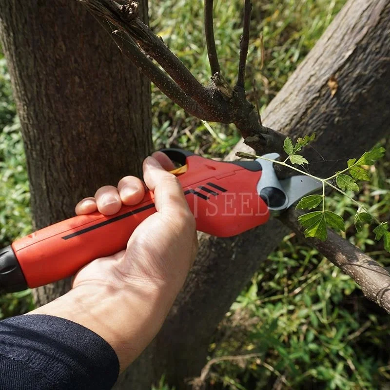 Li battery orchard secateurs best garden tools electric pruners