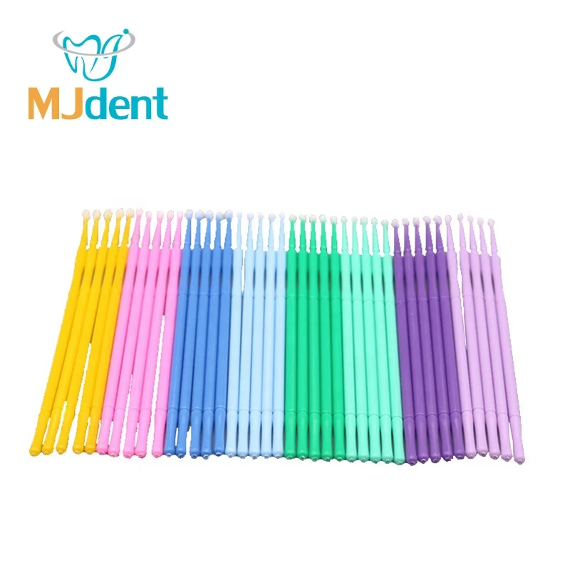 micro applicator brushes dental consumables micro brush applicator long head