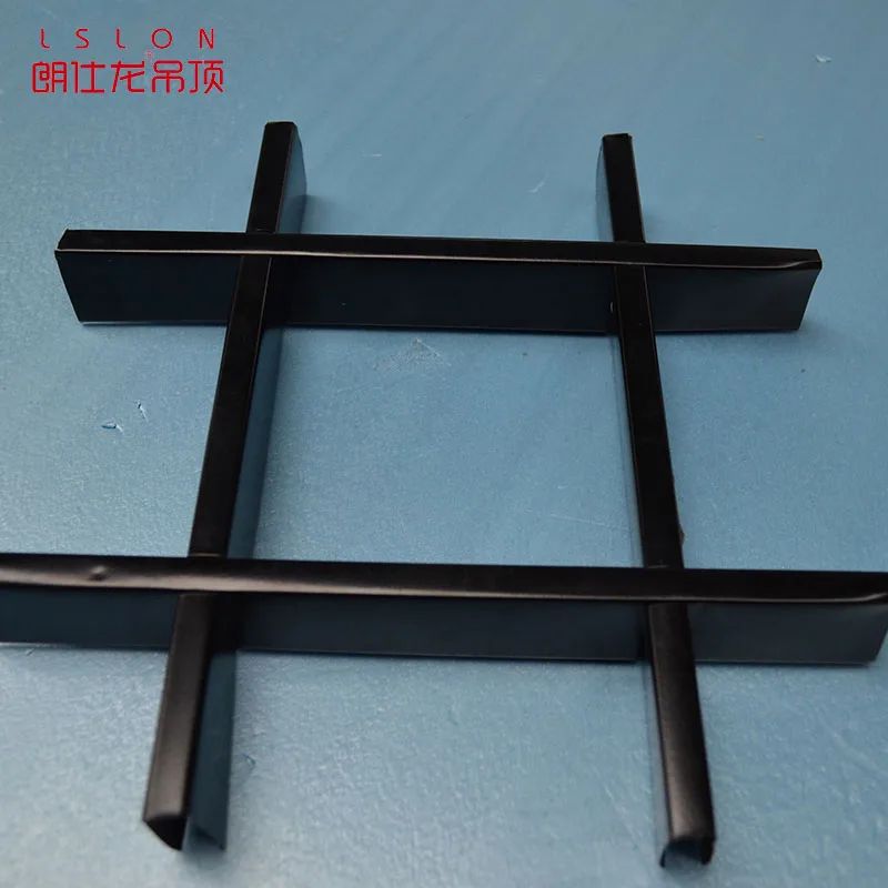 Metal Ceiling Aluminum Grid Ceiling Panel Building Material Grille Suspended Ceiling