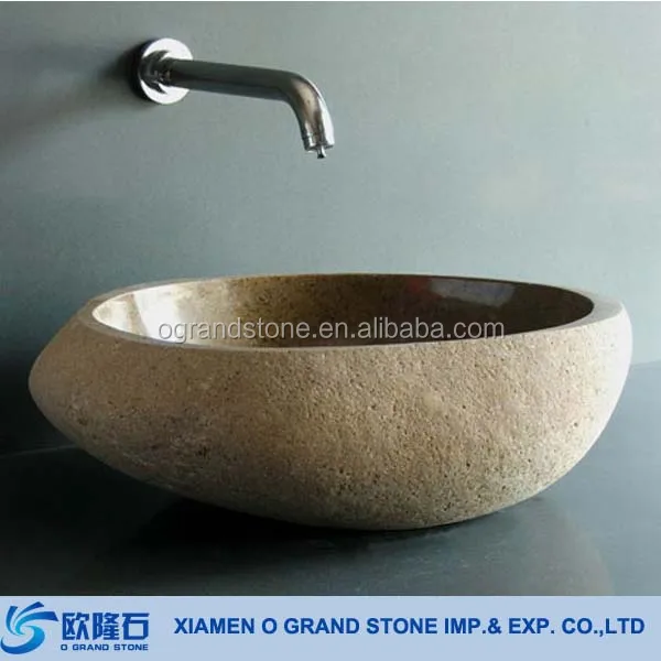 G682 Yellow Granite Small Size Wash Basin Bathroom Pedestal Washing Basin