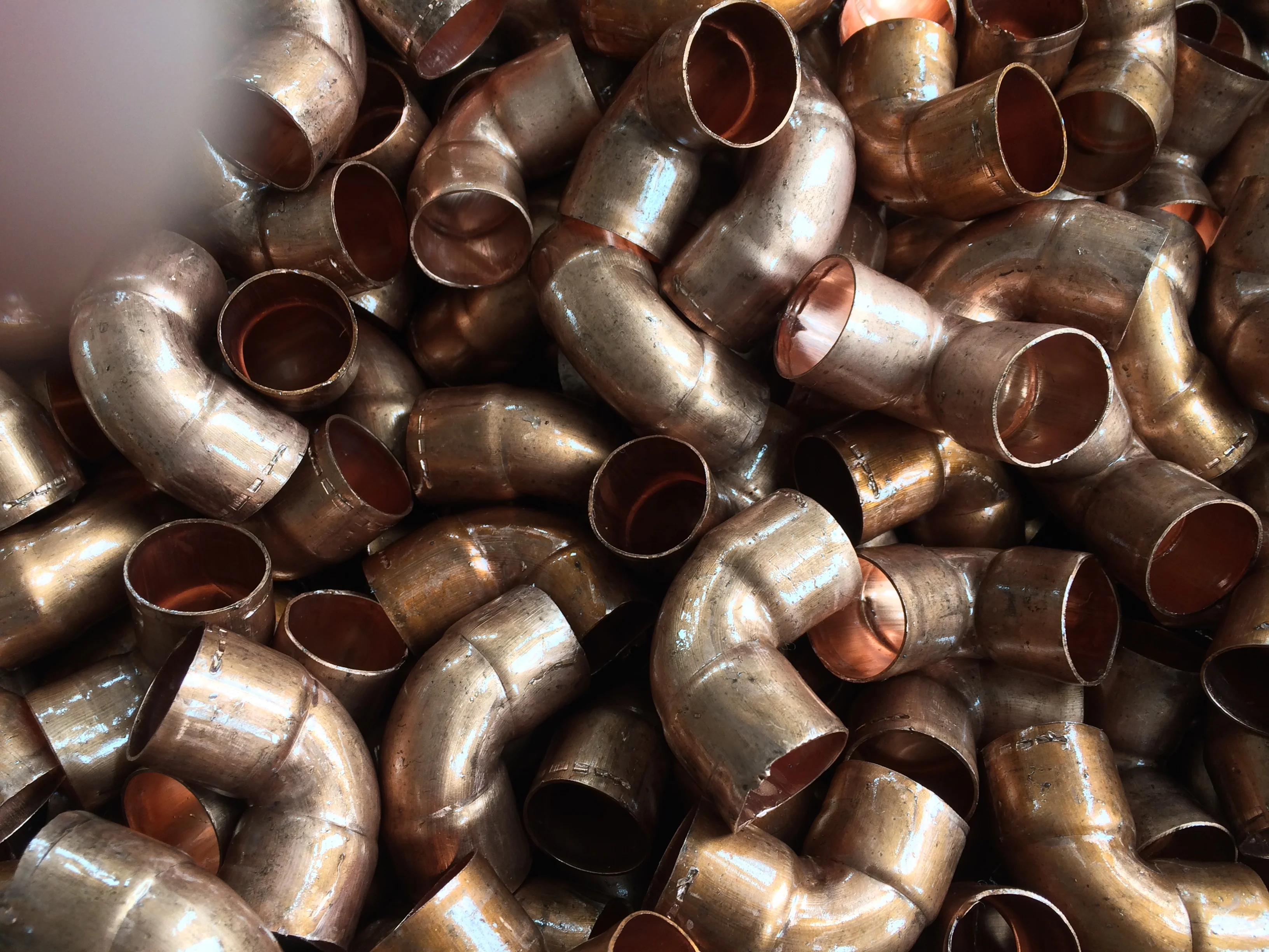 copper tee flaring machine