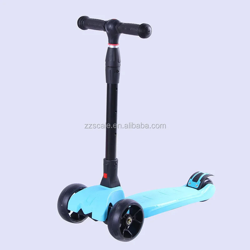 Folding Kick Scooter 4 Wheels Outdoor Kids Ride Sport Exercise Scoote