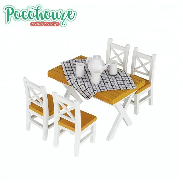 DIY модель дома мебель строительные блоки Подарочные игрушки