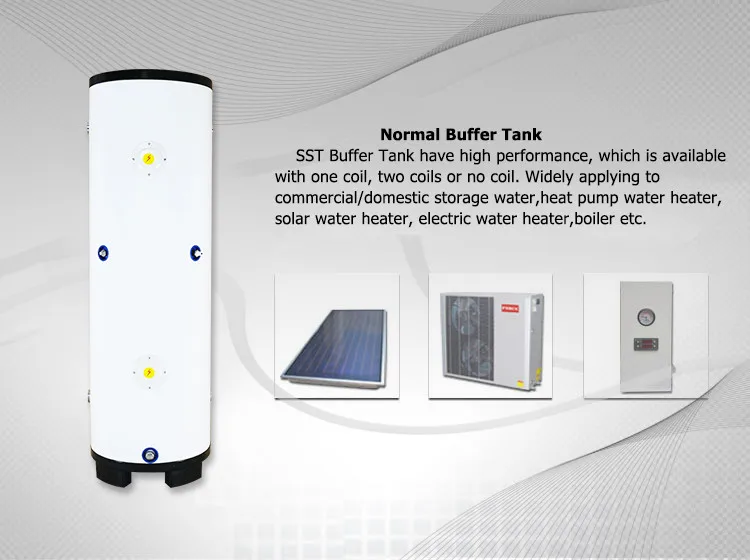 300L Eco-friendly stainless steel hot water cylinder,heat pump water cylinder