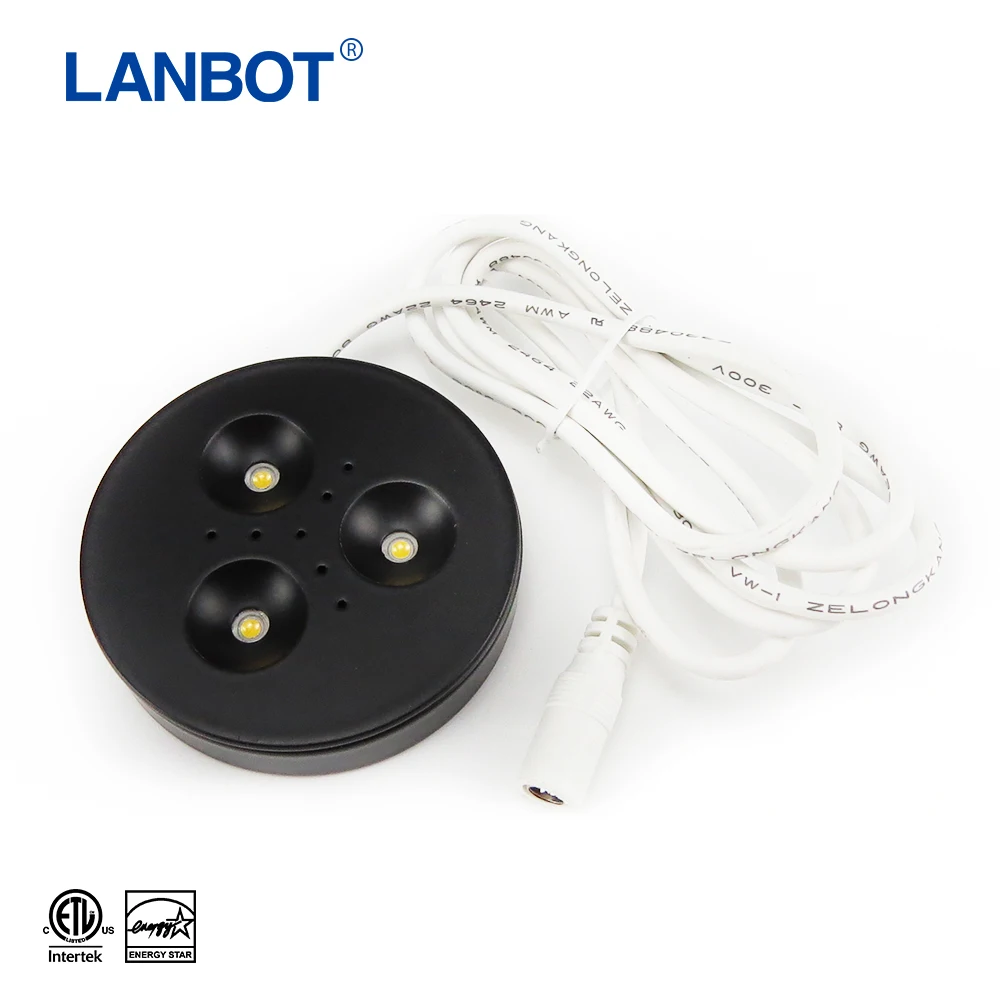  ETL cETL Listed 3W 12V dimmable под освещением