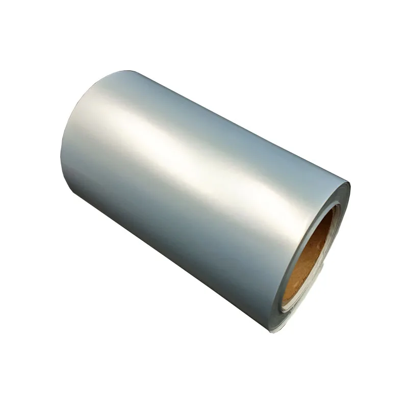 Self Adhesive Aluminum Foil Paper Silver Color for Printing Roll Gift Packing 1500-6000m Composited 30-2100mm Rightint CN;SHG