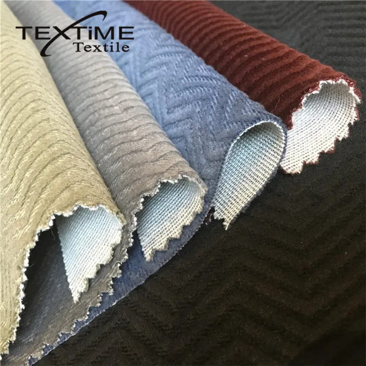 Hot Sale Crushed / Burnout Velvet Fabric Used For Shoes ,Bags ,Accessories