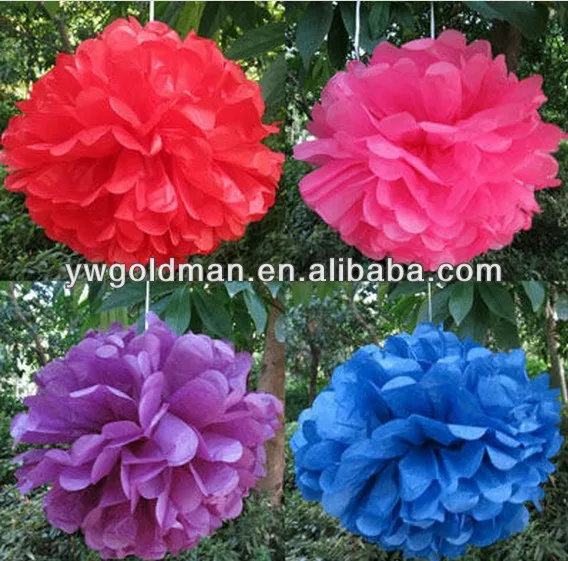 2021 new arrival wedding decoration tissue paper flower