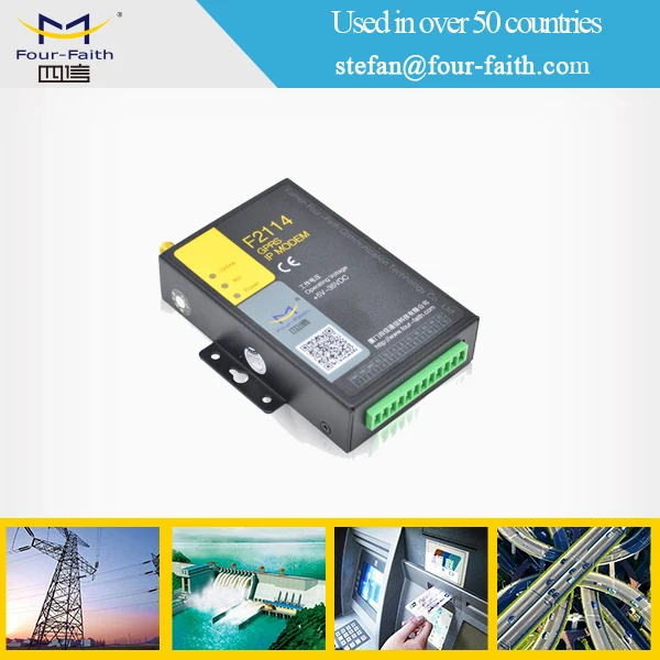F2114 GSM GPRS modem with digital input/output GSM GPRS modem with 5 input/output interface