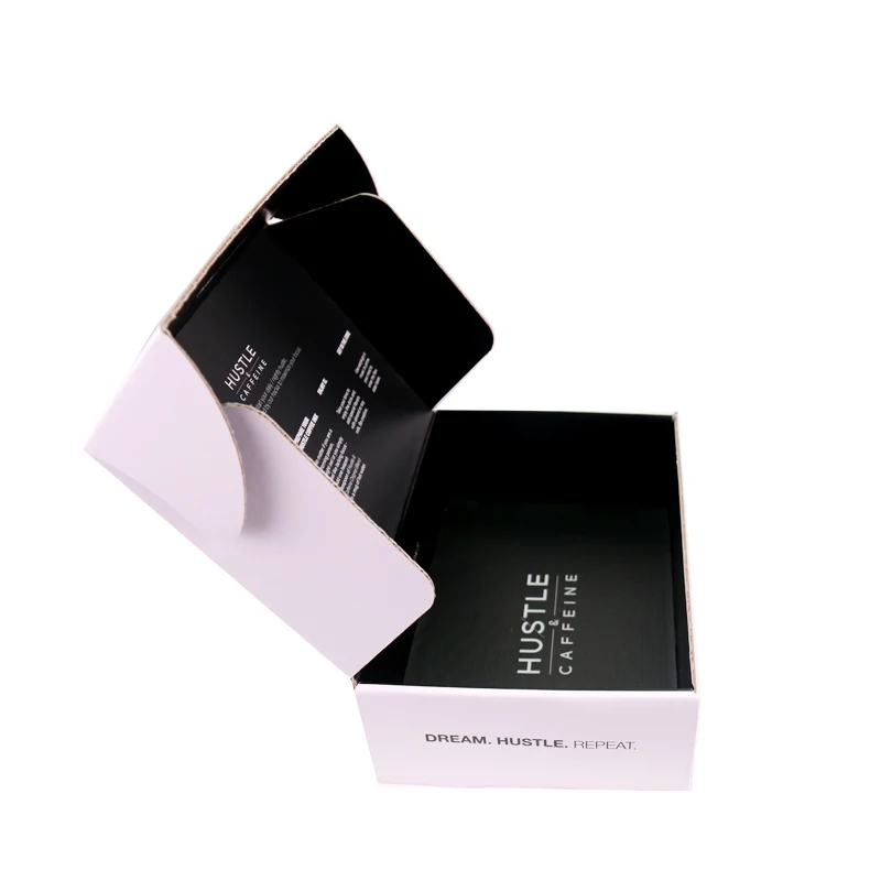 Custom Packaging Logo Printed shipping wax brown corrugated cardboard box