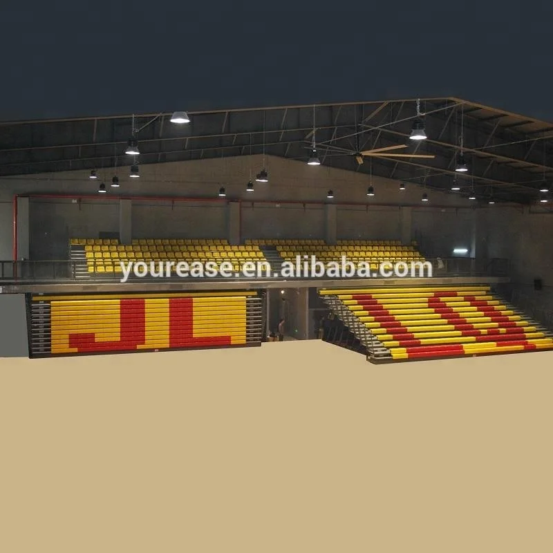
Yourease Indoor Stadium Retractable Electric Folding Bleachers 